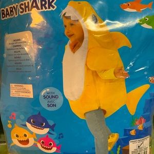 BRAND NEW Baby Shark costume.